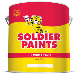 Premium Enamel - Soldier